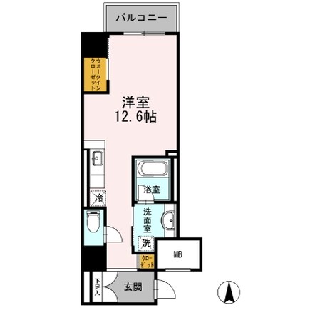 御幸レジデンス丸の内の物件間取画像